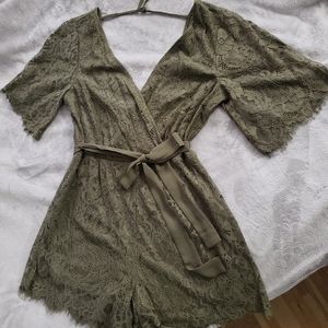 Lace romper